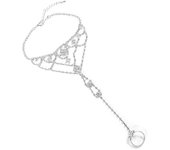 1PC Rhinestone Toe Chain Ankle Jewelry for Women Beach Ankle Jewelry for Girls