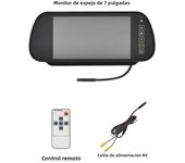 KTYDKP 7 Inch Car Rear View Camera with Mirror Monitor for Vehicle Parking Rervesing Camera with 7" TFT LCD HD Screen Universal