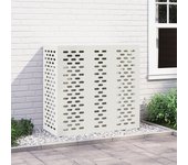 Funda para Aire Acondicionado vidaXL Blanca 110x50x105 cm Acero