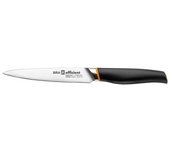 Bra - Cuchillo para Verduras Efficient 13 cm, Uso Diario, Calidad Corte, Acero Inoxidable, Mango Ergonómico, Vegetales Duros