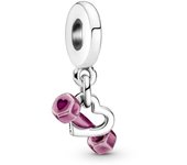 Charm Colgante Pandora Mancuerna y Corazón 799545C01