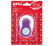 APLI TALADRO MANUALIDADES REDONDO LILA TALADROS