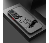 Cartoon Dog SSnoooppy For Redmi Note 12 12S 12T 11 11T 11E 10 10S 9 9T 8 7 Pro Plus 5G Frosted Translucent Phone Case
