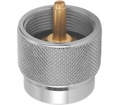 Camping Stove Adapter Long-Lasting Propane Valve Cylinder Canister Adapter Butane Canister Adapter for Outdoor Camping Gas Tank