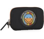Smiley World Carteras De Mujer Marca SMILEY - Monedero Mujer Pequeño. Cartera Mujer De Piel Sintetica. Billeteras Para Mujer. Cartera Mujer. 330002