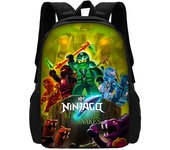 Child School Sports Game N-NinjagoS Backpack with Lunch Bags ,Pencil Bags ,School Bags for Boys Girls Best Gift