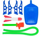 Children Air Rocket Launcher Foot Pump Outdoor Air Pressed Stomp Soaring Rocket Toy Child Play Set Jump Sport Games Toys