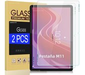 2 Pieces HD Scratch Proof Screen Protector Tempered Glass For Lenovo Tab M11 11-inch 2024 Tablet Protective Film Free Bubbles