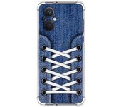 Funda Silicona Antigolpes para Oppo A96 5G diseño Zapatillas 01 Dibujos
