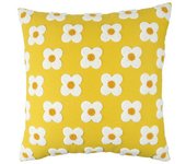 Funda cojín 100% algodón flor de Tufting  con relleno , cojín 45x45 cm o 30 x 50 cm para hogar y decorativo