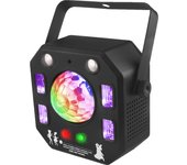 ALIEN 4IN1 RG Patterns Laser Projector Strobe Magic Ball UV Blacklight Stage Lighting Effect DJ Disco Party Dance Wedding Lamp