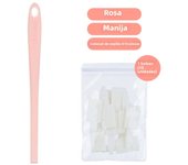 WIKHOSTAR 10/30pcs Disposable Crevice Cleaning Brush Tool Kit  Disposable Toilet Brush Multifunctional Gap Corner Cleaning Brush