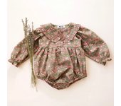 Baby Girl Clothes For 0-2Y Spring Soft Cotton Newborn Baby Girl Long Sleeves Romper Fashion Infant Clothing