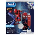 Cepillo Eléctrico Oral B Kids Spiderman  Limpieza Eficaz y Suave