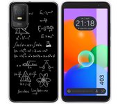 Funda Silicona para TCL 403 diseño Formulas Dibujos