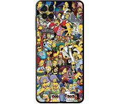 Phone Black Case for Samsung Galaxy A13 A22 5G A51 A32 A54 A23 A72 A12 A52 A34 A33 Silicone Cover The Simpsons Cute Cas