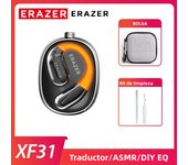 [AI Translator Earphone] ERAZER XF31 Bluetooth Translation Earbuds Sleep ASMR Headset DIY APP  AI Wireless Headphones Open Back