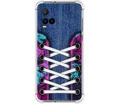 Funda Silicona Antigolpes para Vivo Y21 / Y21s / Y33s diseño Zapatillas 06 Dibujos