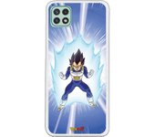 Funda original compatible con Samsung Galaxy A22 5G - Dragon Ball Z Vegeta Saiyan