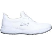 Zapatillas Skechers Squad Sr para mujer en color blanco