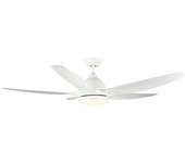 Ventilador de Techo con Luz Led 24w, Motor DC 60w Silencioso  F BRIGHT.