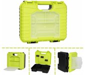 YIKODA Tool Box 12V/16.8V/21V Electric Drill  Professional Plastic Case