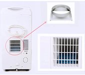 15CM Square Portable Air Conditioner Exhaust Duct Interface Pipe Tube Connector Adapter Air Conditioning Accessories