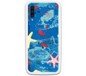 Funda original compatible con Samsung Galaxy A70 - Bob Esponja Estrellitas