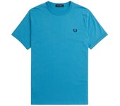 Camiseta Fred Perry Ringer Hombre Azul