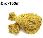 100m Gold Silver Color Glitter Cords Gift Packaging String Jewelry Thread DIY Tag String Line Bracelet Making Labels Rope Thread