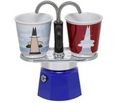 Cafetera Bialetti Express Mini Set Magrite para Café de Calidad