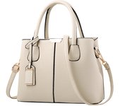 Bolsos de mano para mujer, bolsos de mano espaciosos, modernos, tipo cartera, bolsos de hombro, bolsos de mano de cuero.
