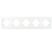 S-EMBUTIR MOLDURA BRANCA HORIZONTAL 5 ELEMENTOS ONLEX