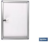 Vitrina para imanes con cierre (500x700mm)