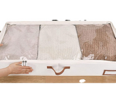 Under-the-bed Storage Box for Household Clothes and Quilts, Moisture-proof Storage Box for Flat Folding Boxes Under The Bed