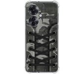 Tumundosmartphone Funda Silicona Antigolpes para Oppo Reno 11F 5G diseño Zapatillas 15 Dibujos