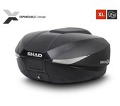 Shad Baul Sh58x Extensible Tapa Carbono 46/58l New   Ce U
