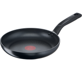 Sartén antiadherente Total de Tefal de 24 cm, revestimiento antiadherente de alto rendimiento, indicador de calor Thermo Signal, base de inducción, para todas las cocinas, incluida la inducción, revestimiento seguro, cocción sencilla, G1520445