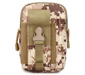 Bolsa de pierna táctica, estilo militar, con camuflaje, para montar en motocicleta, portátil, multifunción, para leggings, bolsa deportiva para colgar en la cintura