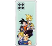 Funda original compatible con Samsung Galaxy A22 4G - Dragon Ball Z Goku y Vegeta