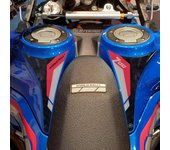2 Pegatinas 3D Protector Depósito Tanque Decoraciones y Protecciones Depósito Tanque Motocicleta Compatible con Yamaha Hold 700 World Rally