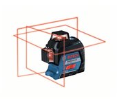 Nivel Láser Bosch GLL 3-80 para Nivelación de Suelos, Techos, Ventanas, Estanterías, Tuberías, Marcos y Azulejos
