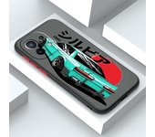 Tokyo JDM Drift Car For Xiaomi Mi 13 12 12T 11T 11 11i 10T 10 9T Pro Lite Ultra 5G Frosted Translucent Phone Case