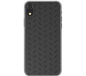 Tumundosmartphone Funda Gel Tpu para Iphone XR Diseño Metal Dibujos