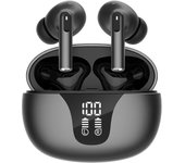 Auriculares inalámbricos Bluetooth 5.3 con sonido HD carga inalámbrica IPX7 a prueba de agua auriculares in-ear con 30Hrs de reproducción