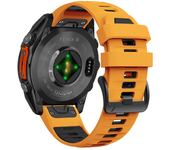 Quick Fit 22mm 26mm Silicone Strap For Garmin Fenix 8 47mm 51mm E 7 7X 6 6X 5 5X/Epix Pro/Enduro 3 Fenix8 Original Watch Band