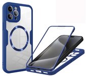 360 Full Protection Screen Protection Clear Case For Samsung Galaxy S24 S23 Ultra S22 Plus S21FE S23FE Car Mount Magnetic Cover