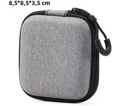Mini Zipper Earphone Case EVA Storage Bag Pouch Carrying Bag For Airpod Earphone/Phone/Charging Cable Digital Accessories