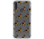 Funda Silicona Antigolpes para Samsung Galaxy A11 / M11 diseño Perros 09 Dibujos