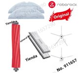 Original Roborock S7 S75 S7Plus Pallet Parts Mop White/Black Side Brush Main Brush/Roll Brush Filter Water Tank Accessorie